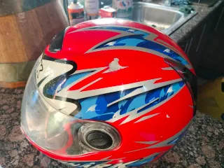 Casco Shark réplica Carl Fogarty