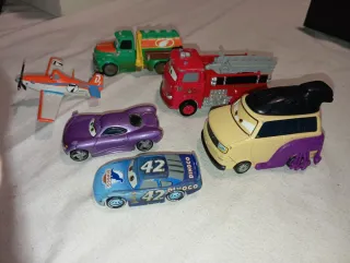 Lote 6 coches y avión Cars y Aviones