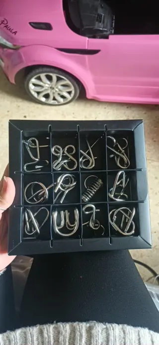 Puzzles Metálicos Ale-Hop 12 Piezas