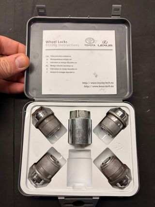 Tornillos Antirrobo Toyota Lexus