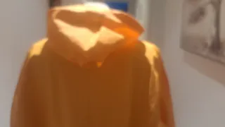 Impermeabile da pesca giallo