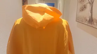 Impermeabile da pesca giallo