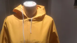 Impermeabile da pesca giallo