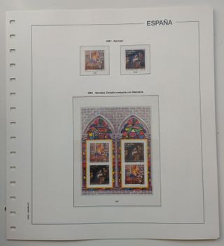 SUPLEMENTO EDIFIL 2001 SELLOS ESPAÑA ESTCH.TRANSP.