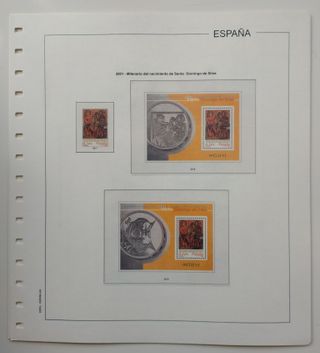 SUPLEMENTO EDIFIL 2001 SELLOS ESPAÑA ESTCH.TRANSP.