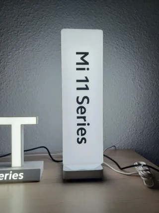 4 EXPOSITORES LED XIAOMI REDMI NOTE 9 MI 10T MI 11