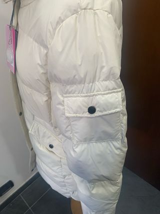 Piumino Nolita bianco Tg M vera piuma