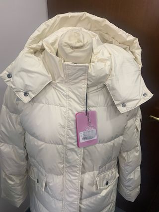 Piumino Nolita bianco Tg M vera piuma