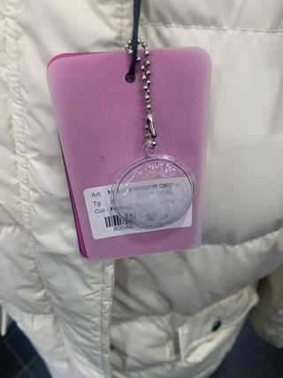 Piumino Nolita bianco Tg M vera piuma