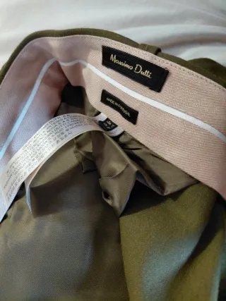 Pantaloncini lunghi da donna verde per ufficio