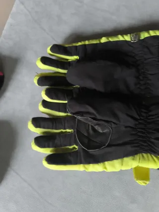 Guantes de Nieve Thinsulate Hombre Negros y Amaril