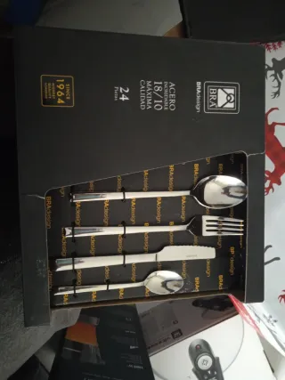 Cubiertos BRAdesign 24 piezas Acero Inoxidable