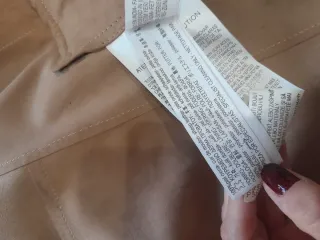 Americana ante camel Massimo Dutti Talla XS