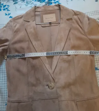 Americana ante camel Massimo Dutti Talla XS