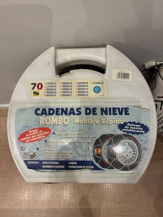 Cadenas para la nieve