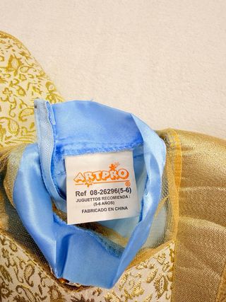 Disfraz Princesa Talla 5-6 Años