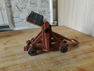 Catapulta Playmobil Marrón