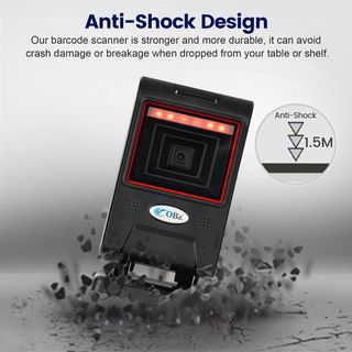 OBZ 1D 2D Lector Codigo Barras, Lector de Código d