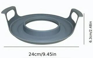 Bandeja para microondas con asas