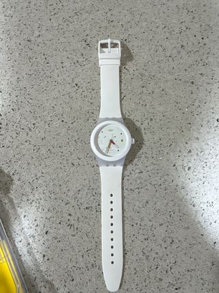 Reloj Swatch Automático Blanco