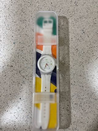 Reloj Swatch Automático Blanco