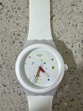 Reloj Swatch Automático Blanco