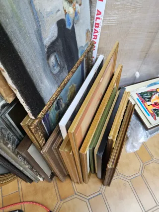 Lote de cuadros para inversión