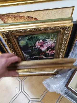 Lote de cuadros para inversión