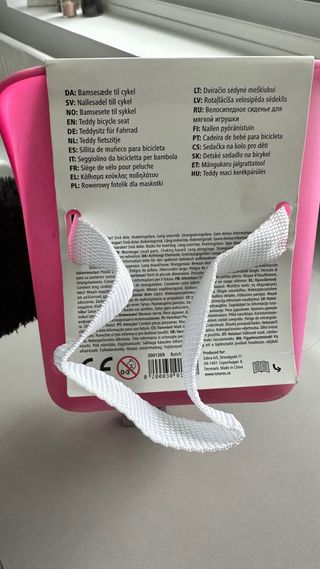 Silla de muñec@ para bici