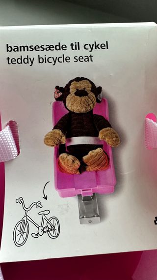 Silla de muñec@ para bici