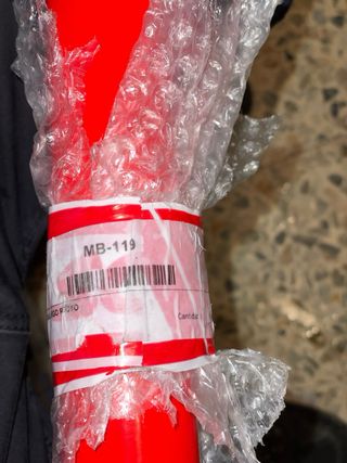 Brazo Extralargo Recto Sola Rojo