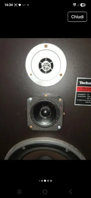 Technics SB-3450 Diffusori 3 vie