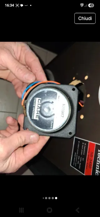 Technics SB-3450 Diffusori 3 vie