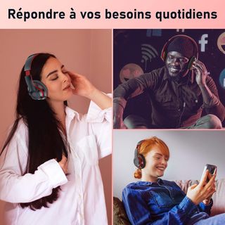 Lankey Sound 6S - Auriculares inalámbricos Bluetoo