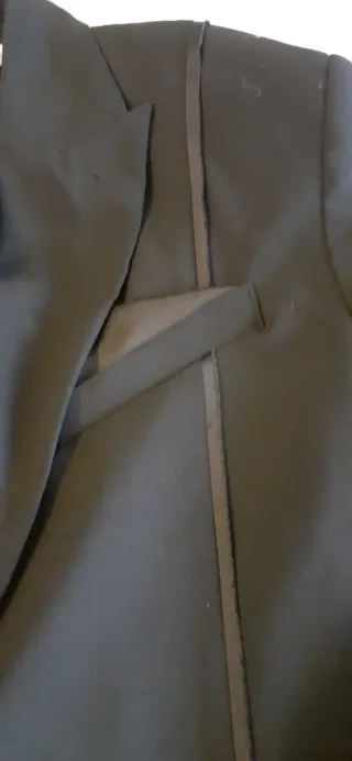 Americana Bershka oversize negra a estrenar