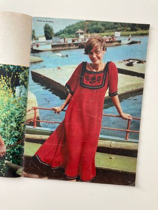 Revista Vintage Modische Maschen Aleman RDA