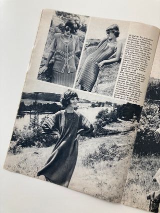 Revista Vintage Modische Maschen Aleman RDA