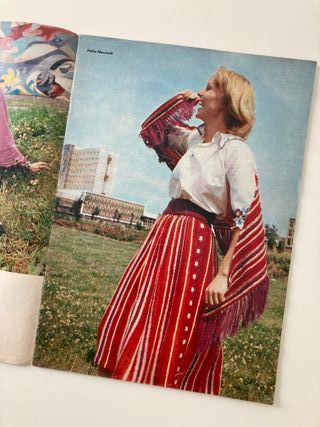 Revista Vintage Modische Maschen Aleman RDA