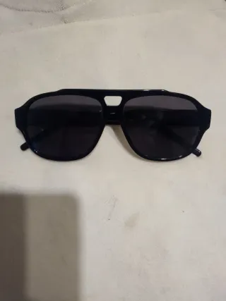 Gafas de sol estilo 2000s negras
