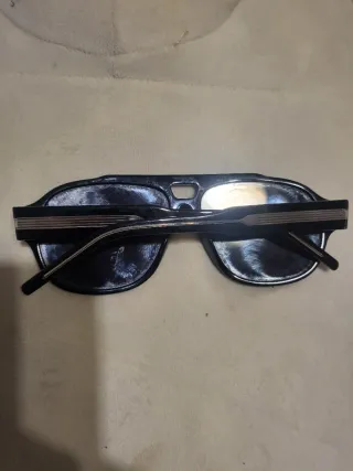 Gafas de sol estilo 2000s negras