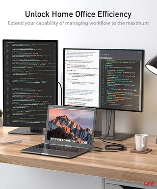 Cavo USB C a HDMI 1,8m (4K@60Hz), Cavo intrecciato uni