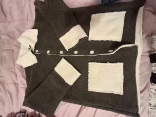 Mongomero donna marrone e bianco