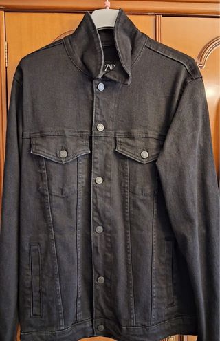 Chaqueta Vaquera Azul talla L y negra talla M