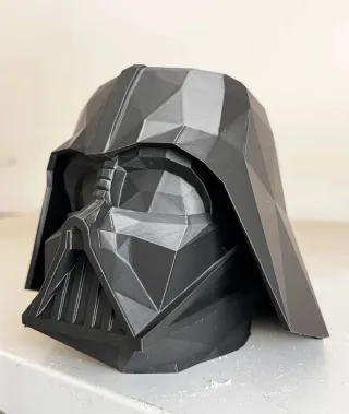 Sottovaso Darth Vader Design Geometrico
