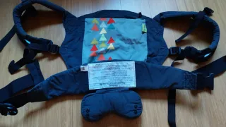 Mochila Portabebés Boba Gris