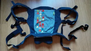 Mochila Portabebés Boba Gris