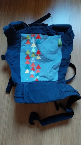 Mochila Portabebés Boba Gris