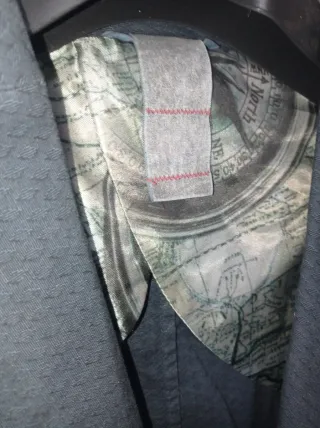 Giacca Vagò uomo fantasia taglia 52 nuova