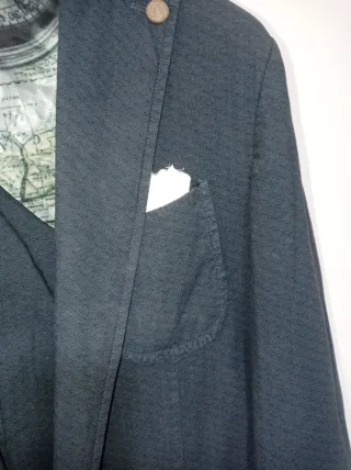 Giacca Vagò uomo fantasia taglia 52 nuova