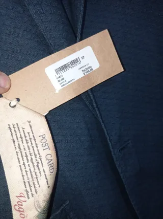 Giacca Vagò uomo fantasia taglia 52 nuova